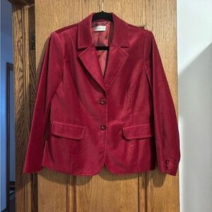 Chic Women's Red Blazer